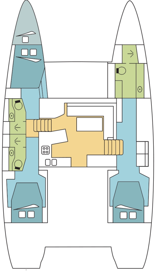 Catamarán para alquilar Parham Town al mejor precio