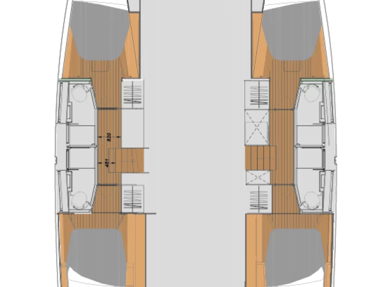 Alquiler Catamarán Fountaine Pajot con o sin  título de navegación