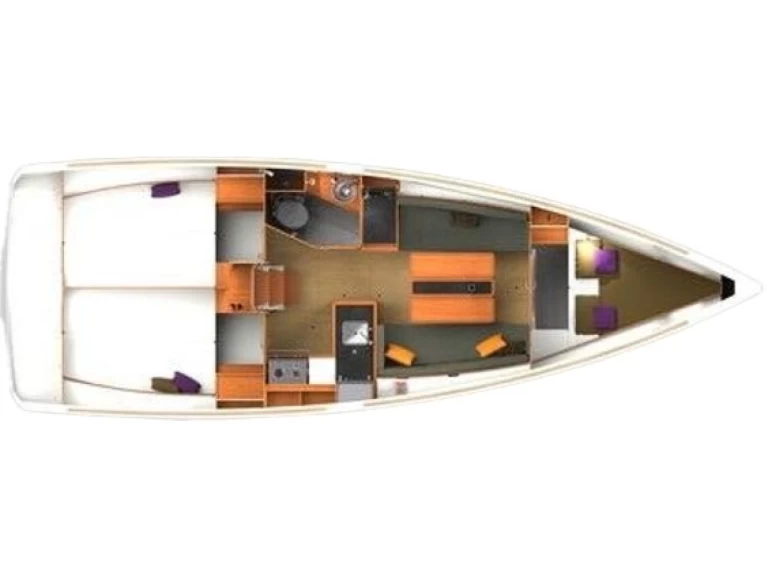 Alquiler Punat - Jeanneau Sun Odyssey 349 en SamBoat