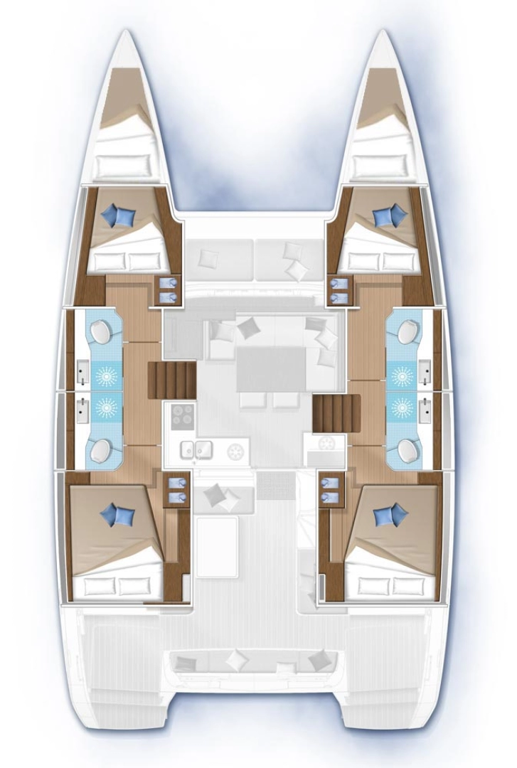 Catamarán para alquilar Gouviá al mejor precio