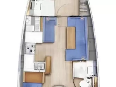 Alquiler Biograd na Moru - Jeanneau Sun Odyssey 410 en SamBoat