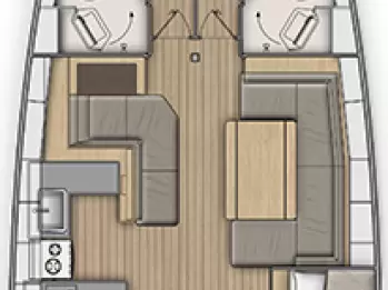 Alquiler de embarcaciones Bénéteau Oceanis 51.1 enCos en Samboat