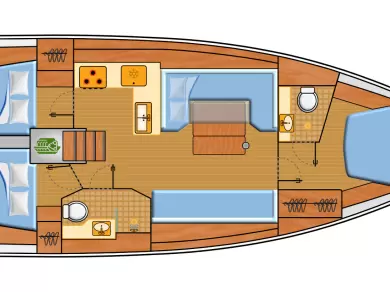 Hanse Hanse 410 de alquiler a Pula