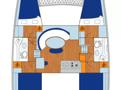 Alquiler de barcos Álimos barato de Lagoon 380 S2