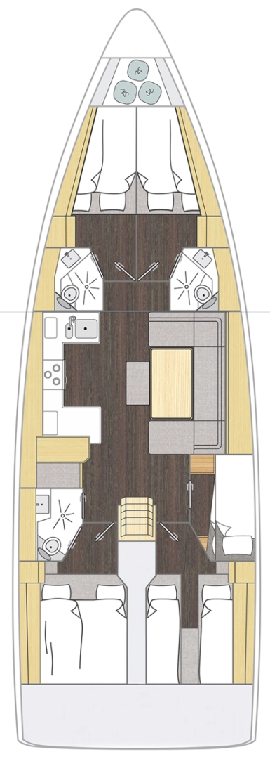 Alquiler Velero en Álimos - Bavaria Bavaria C46