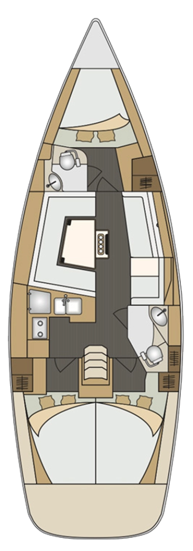 Alquiler Velero Elan con o sin  título de navegación
