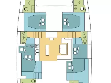 Alquiler Catamarán en Lávrio - Lagoon Lagoon 52