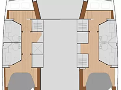 Alquiler Catamarán Fountaine Pajot con o sin  título de navegación