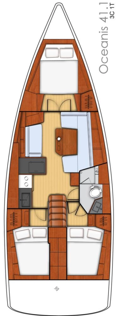 Alquiler Velero en Biograd na Moru - Bénéteau Oceanis 41.1