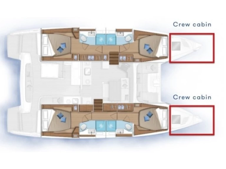 Alquiler de embarcaciones Lagoon Lagoon 46 enRhodes (Ciudad) en Samboat