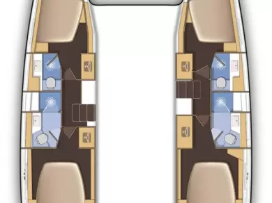 Lagoon Lagoon 42 de alquiler a Lefkáda