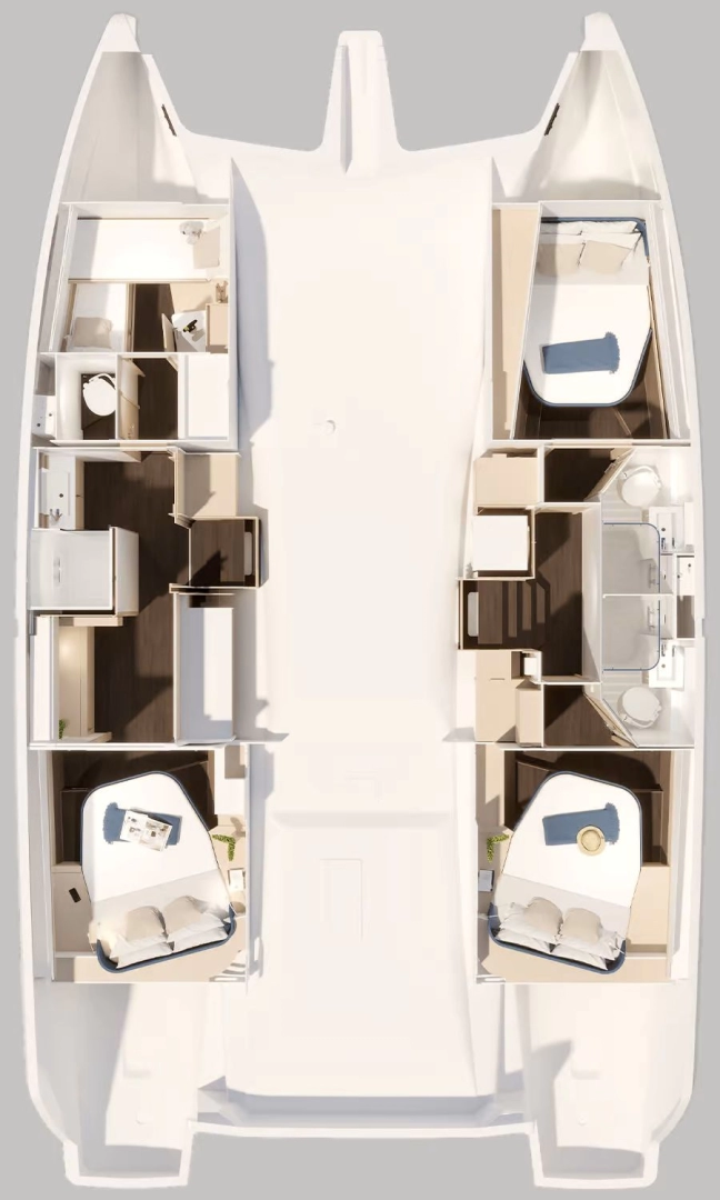 Alquiler Road Town - Fountaine Pajot Fountaine Pajot FP 44 Maestro - 3 cab. en SamBoat