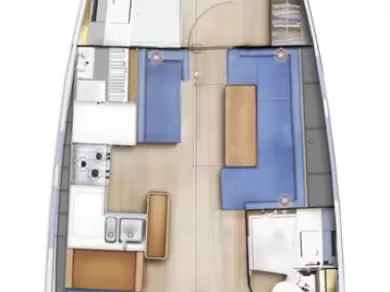 Alquiler de Jeanneau Sun Odyssey 410 en Castellammare di Stabia