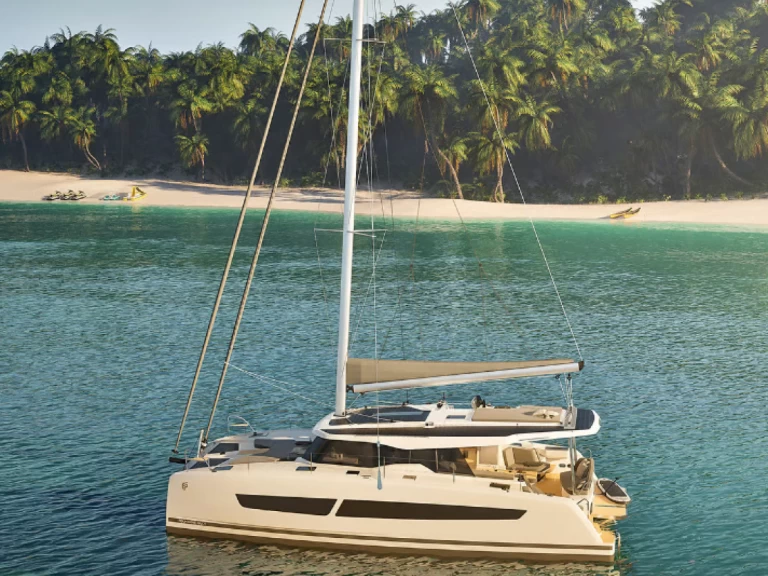 Alquiler de Catamarán, con o sin patrón Fountaine Pajot Lávrio