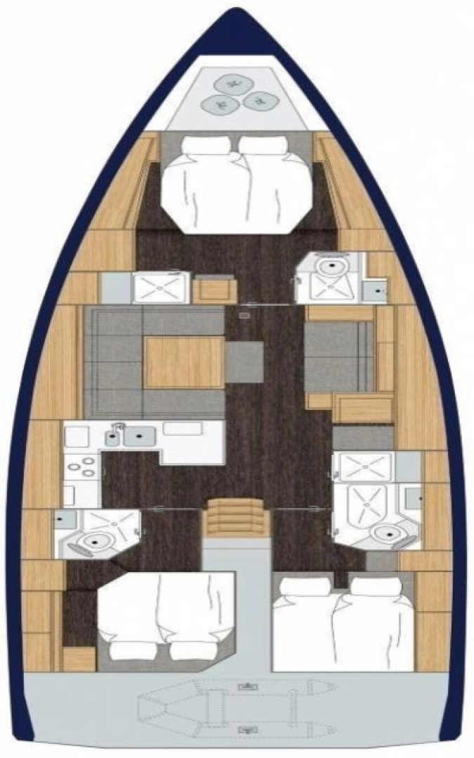 Alquiler de embarcaciones Bavaria Cruiser 50 enZadar en Samboat