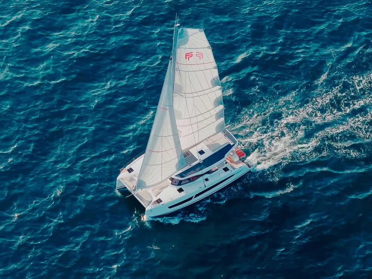 Alquiler de barcos Lávrio barato de Fountaine Pajot FP 41 Quatuor 4