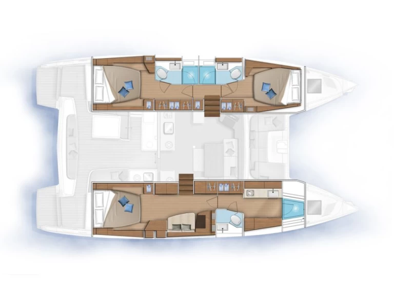 Alquiler Catamarán en Castellammare del Golfo - Lagoon Lagoon 46