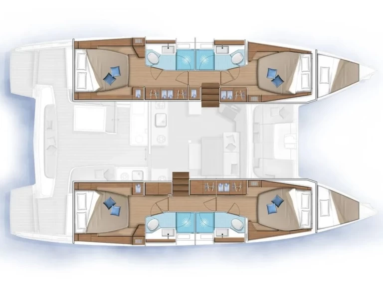 Alquiler de Catamarán, con o sin patrón Lagoon Álimos