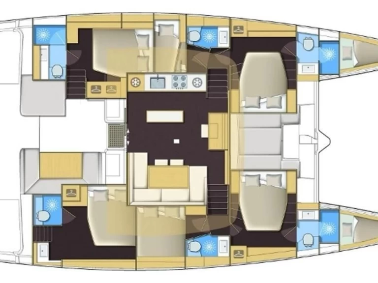 Alquiler de Lagoon Lagoon 52 F en Port d'Andratx