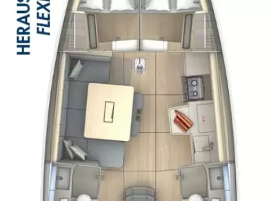 Dufour Dufour 41 Performance de alquiler a Biograd na Moru