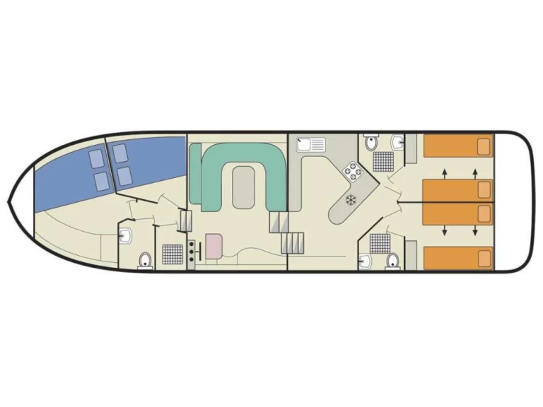 Alquiler de embarcaciones Le Boat Magnifique enHesse en Samboat