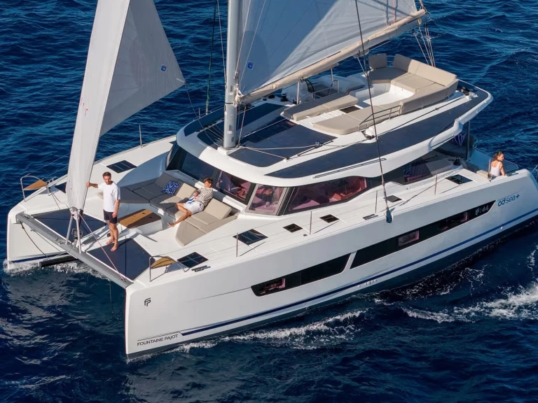 Alquiler Gouviá - Fountaine Pajot Fountaine Pajot FP 44 Quatuor - 4 + 2 cab. en SamBoat