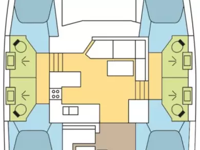 Alquiler Catamarán en Seget Donji - Lagoon Lagoon 42