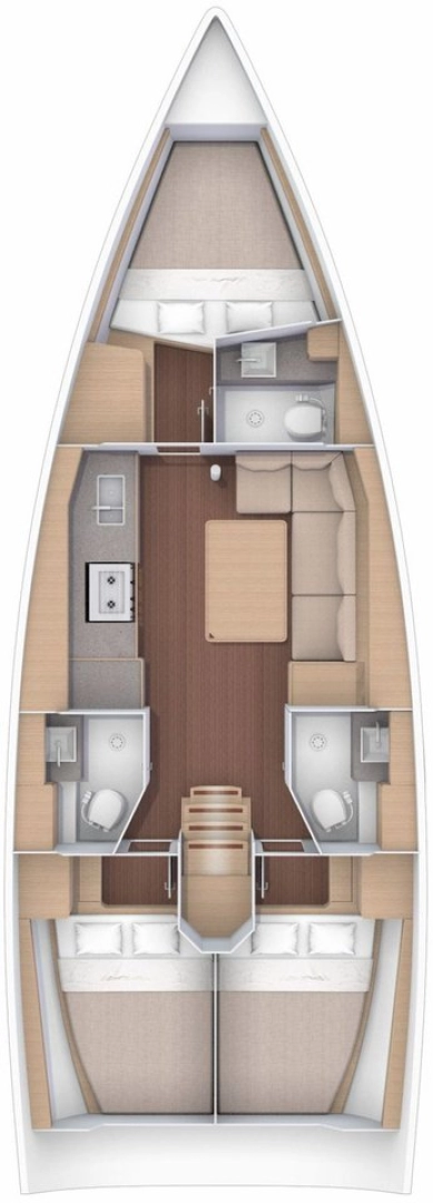 Alquiler de Velero, con o sin patrón Dufour Rhodes (Ciudad)