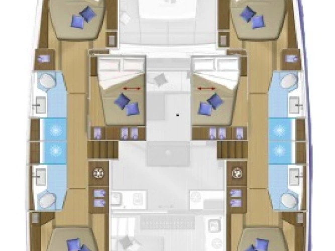 Alquiler Préveza - Lagoon Lagoon 50 en SamBoat