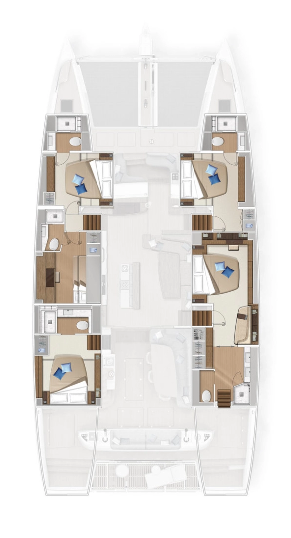 Alquiler de barcos Ellinikó barato de Lagoon Sixty 5