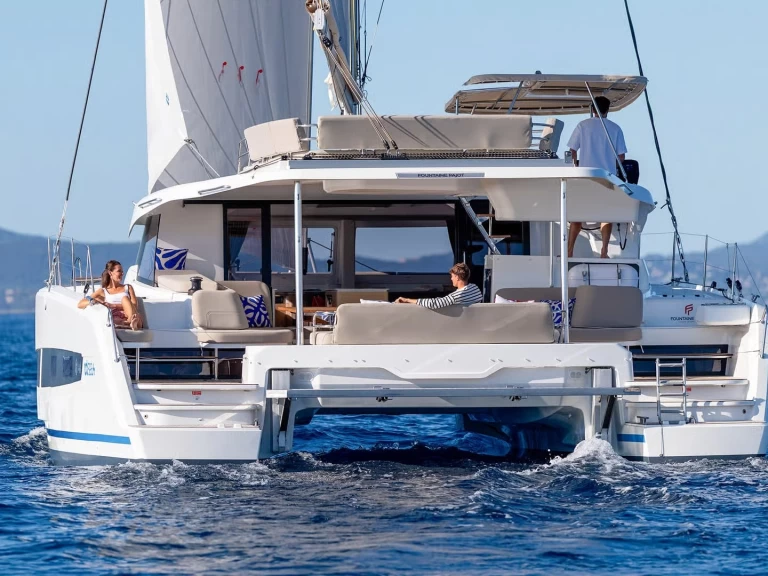 Alquiler Gouviá - Fountaine Pajot Fountaine Pajot FP 44 Quatuor - 4 + 2 cab. en SamBoat