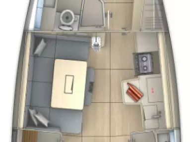 Alquiler de embarcaciones Dufour Dufour 41 enMurter-Kornati en Samboat