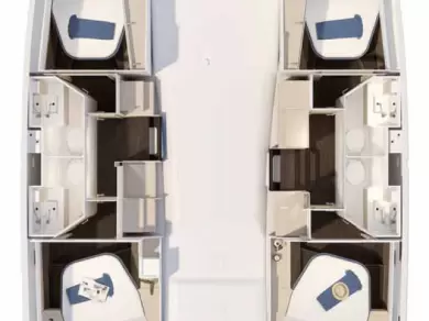 Alquiler Catamarán en Trogir - Fountaine Pajot Fountaine Pajot FP 41 Quatuor 4