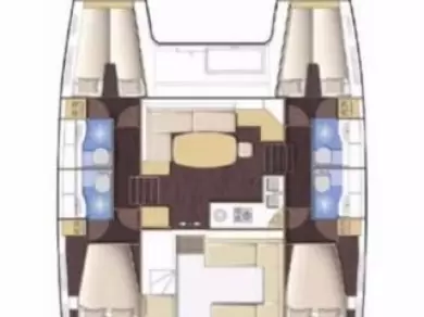 Alquiler Trogir - Lagoon Lagoon 400 en SamBoat