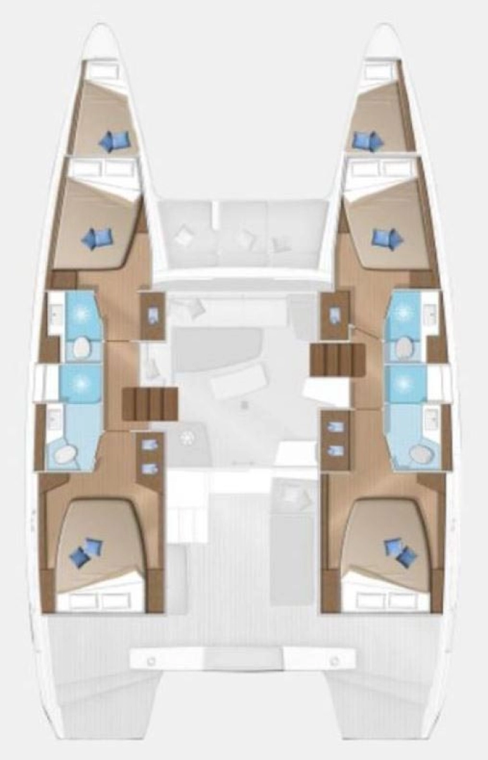 Alquiler de barcos Trogir barato de Lagoon 42