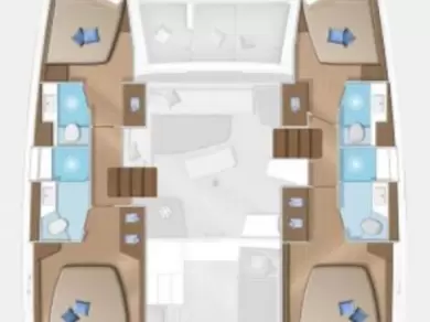 Alquiler de barcos Trogir barato de Lagoon 42