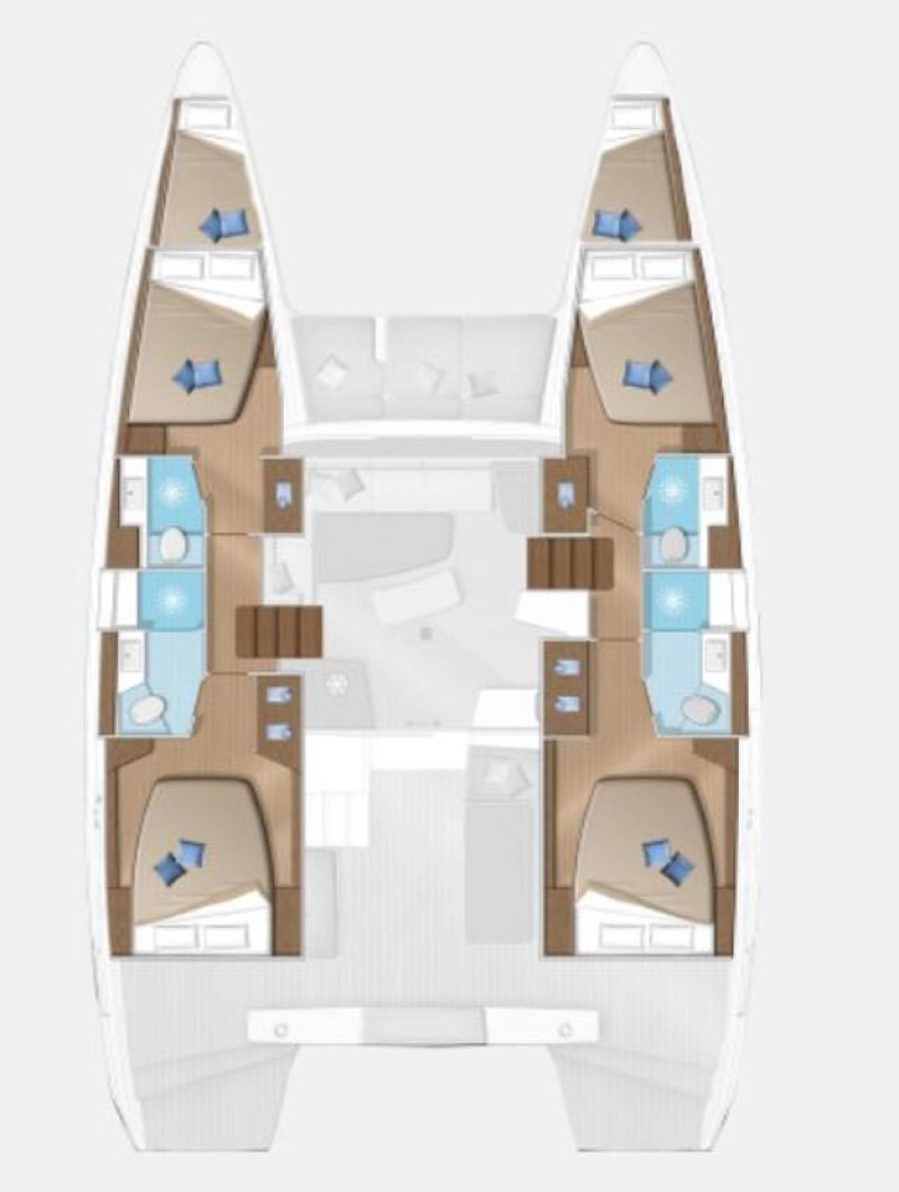 Catamarán para alquilar Jezera al mejor precio