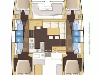 Alquiler de barcos Palma de Mallorca barato de Lagoon 450