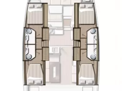 Alquiler Catamarán en Seget Donji - Bali Bali 4.2