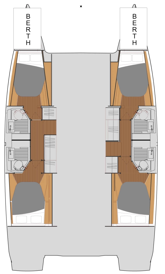 Alquiler de Catamarán, con o sin patrón Fountaine Pajot Eden Island