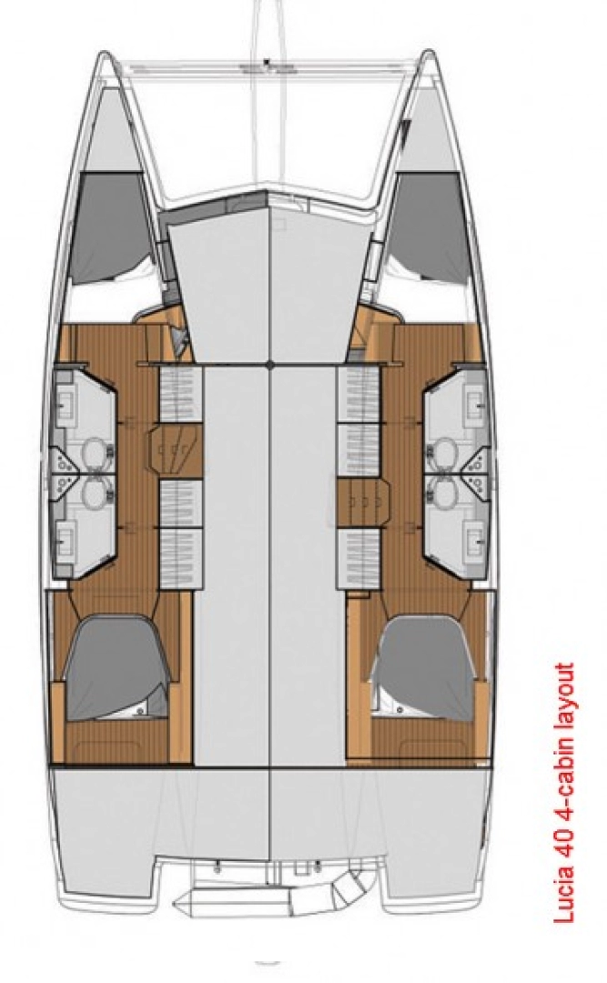 Alquiler Catamarán en Seget Donji - Fountaine Pajot Lucia 40