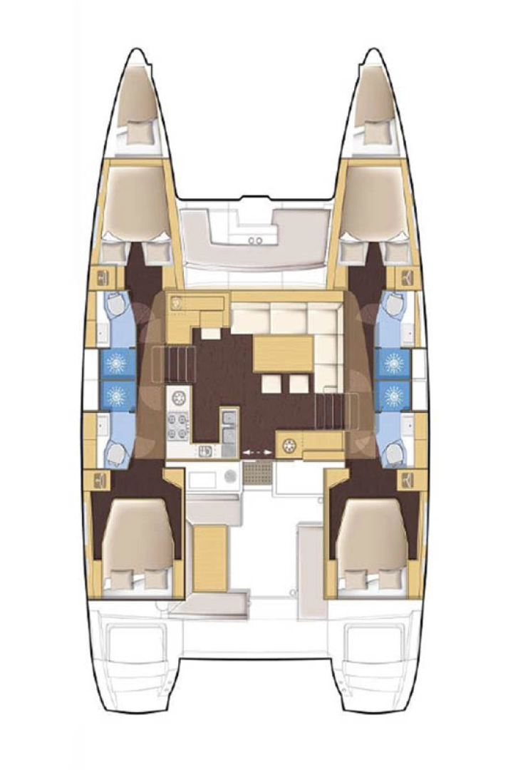 Alquiler Catamarán en Road Town - Lagoon Lagoon 450 F