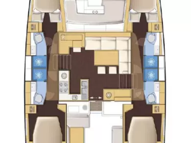 Alquiler de Catamarán, con o sin patrón Lagoon Komolac