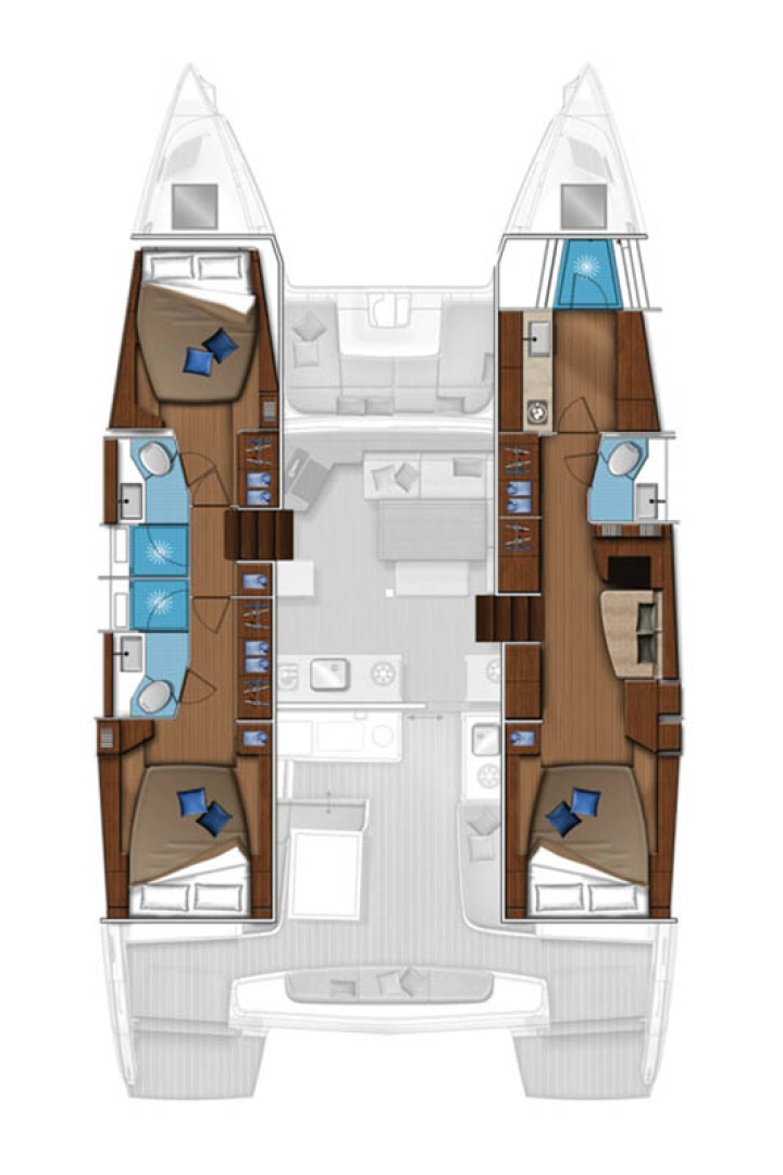 Alquiler de embarcaciones Lagoon Lagoon 46 enMarsh Harbour en Samboat