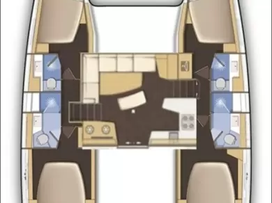 Alquiler de Catamarán, con o sin patrón Lagoon Kaštela