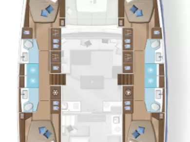 Alquiler Catamarán Lagoon con o sin  título de navegación