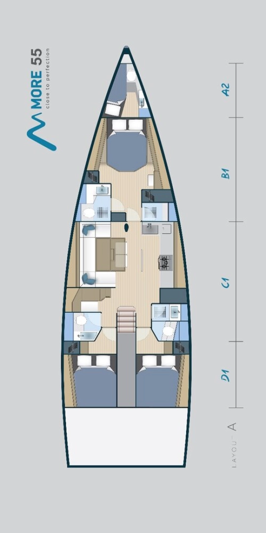 More Boats More 55 de alquiler a Seget Donji