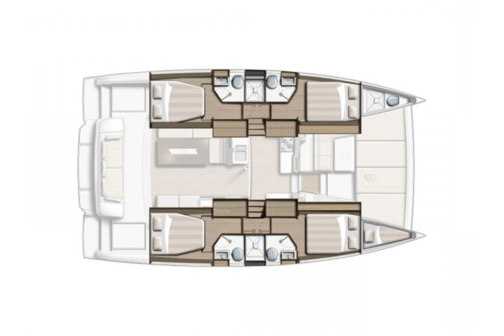 Alquiler Catamarán en Biograd na Moru - Bali Bali 4.2