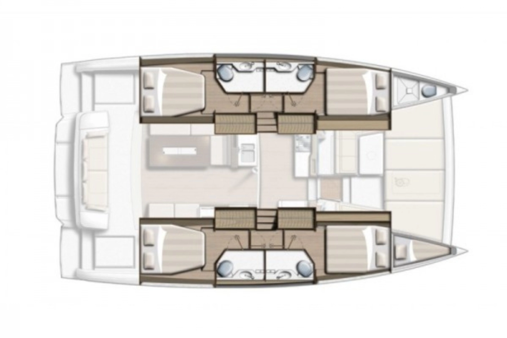 Alquiler de embarcaciones Bali Bali 4.2 enBiograd na Moru en Samboat