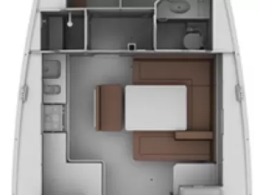 Alquiler de barcos Kaštela barato de Cruiser 45